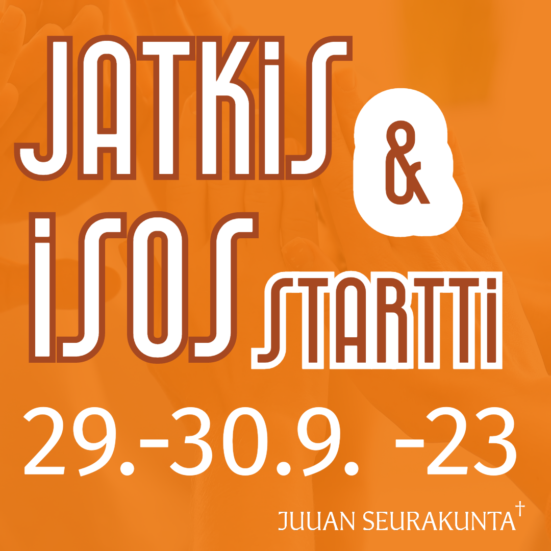 Jatkis - jatkoripari 29.9. klo 18-21 Juuan seurakuntakeskuksessa