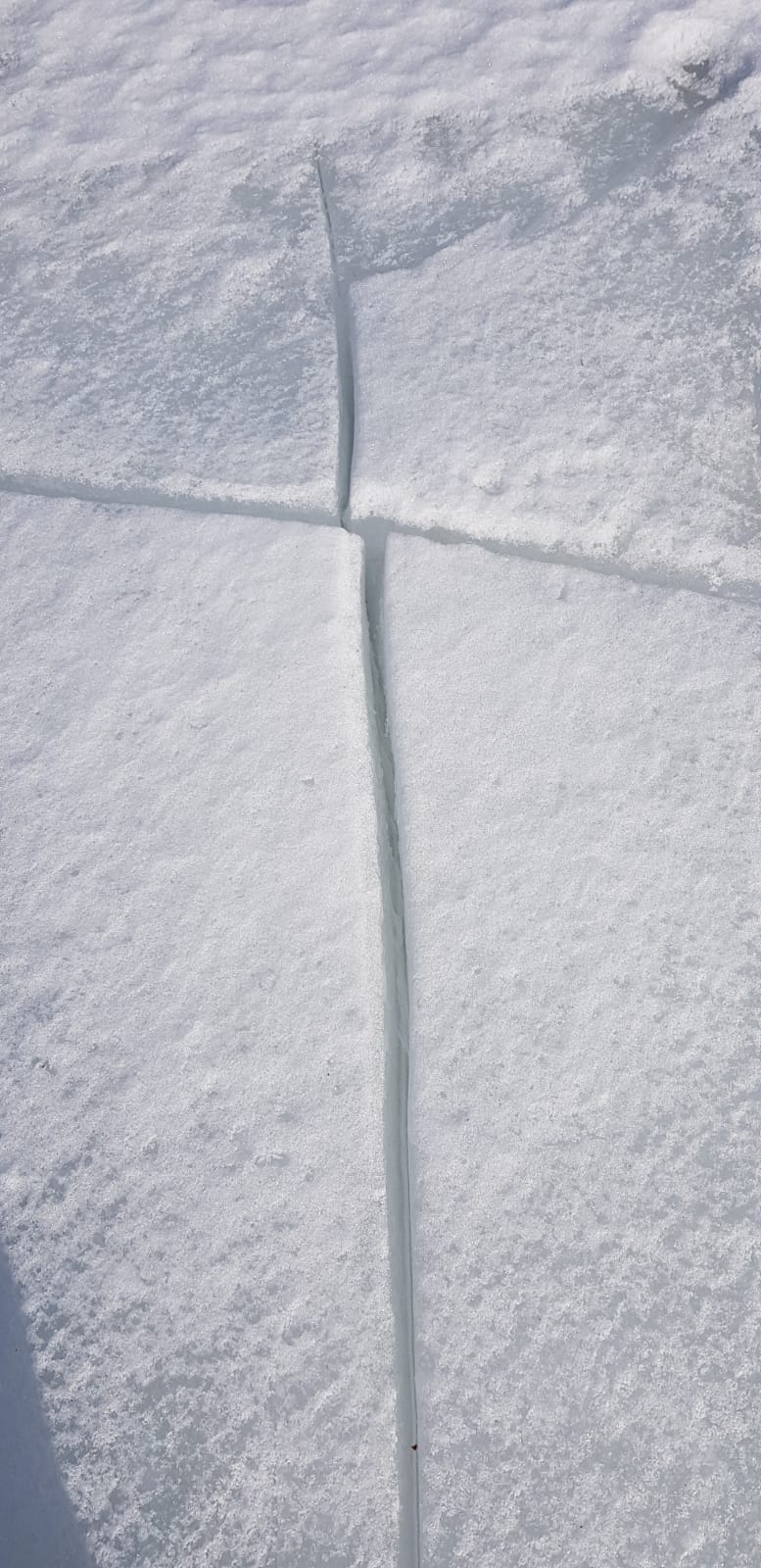 risti jäällä